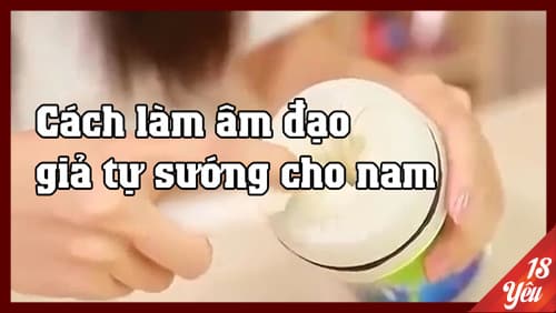 Làm cốc thủ dâm tại nhà