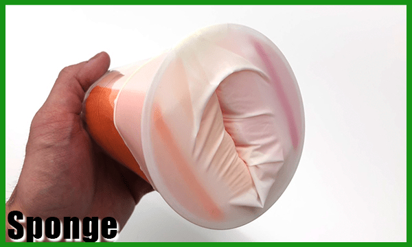 Làm cốc thủ dâm bằng xốp bọt biển