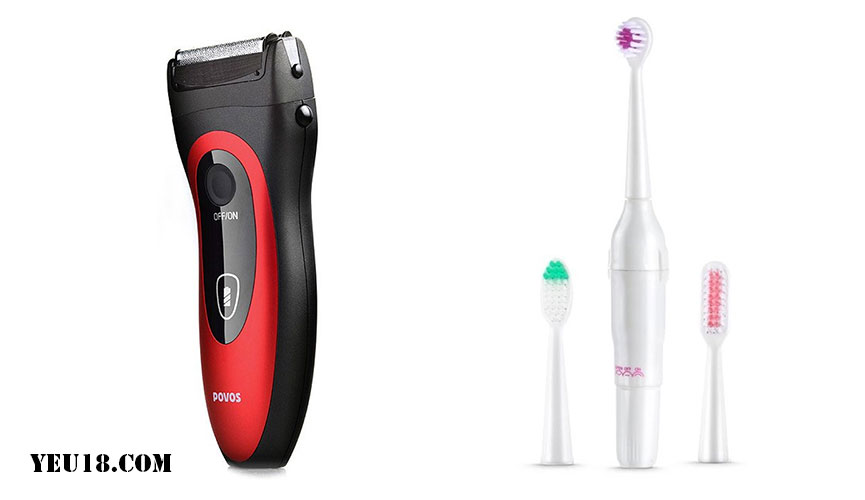 Tận dụng độ rung của máy cạo râu điện