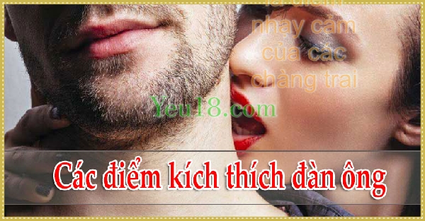 Chỗ nhạy cảm của con trai nằm ở đâu?